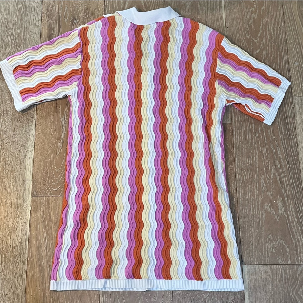 YLLW the Label Knit Felix Dress in Sorbet - size S/M - Picture 9 of 9
